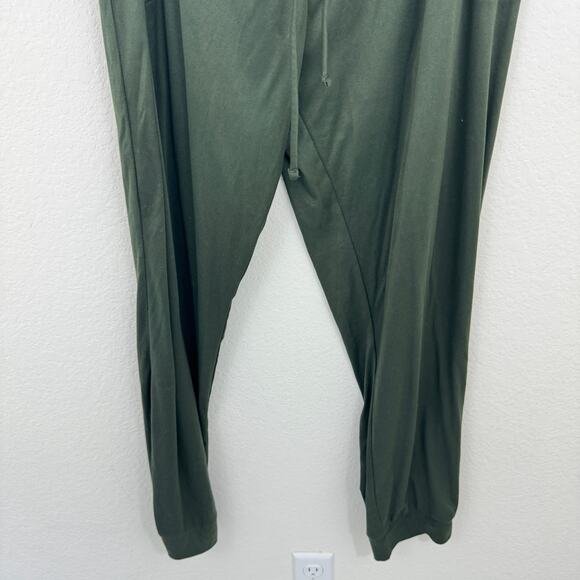 Cuddl Duds Men Far Infrared Enhanced Banded Bottom Sleep Pant Olive Green Sz XXL - Picture 4 of 7